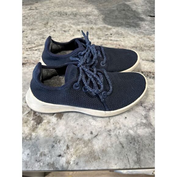 Allbirds Navy Tree Runner Women’s 6 - Picture 6 of 9